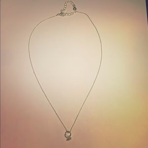 Engagement ring Necklace